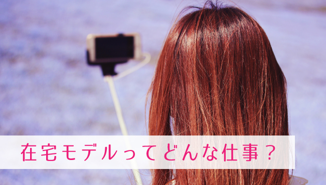 在宅モデルってどんな仕事？