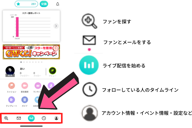 トークライバー 使い方 操作方法