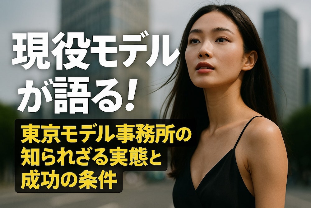 現役モデルが語る！東京モデル事務所の知られざる実態と成功の条件